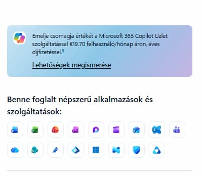 Office 365 standard csomag