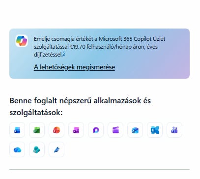 Office 365 standard csomag