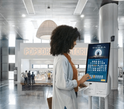 using kiosk